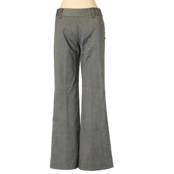BCBGMAXAZRIA Kristen Grey Stripe 0 Dress Pants - Picture 4 of 8
